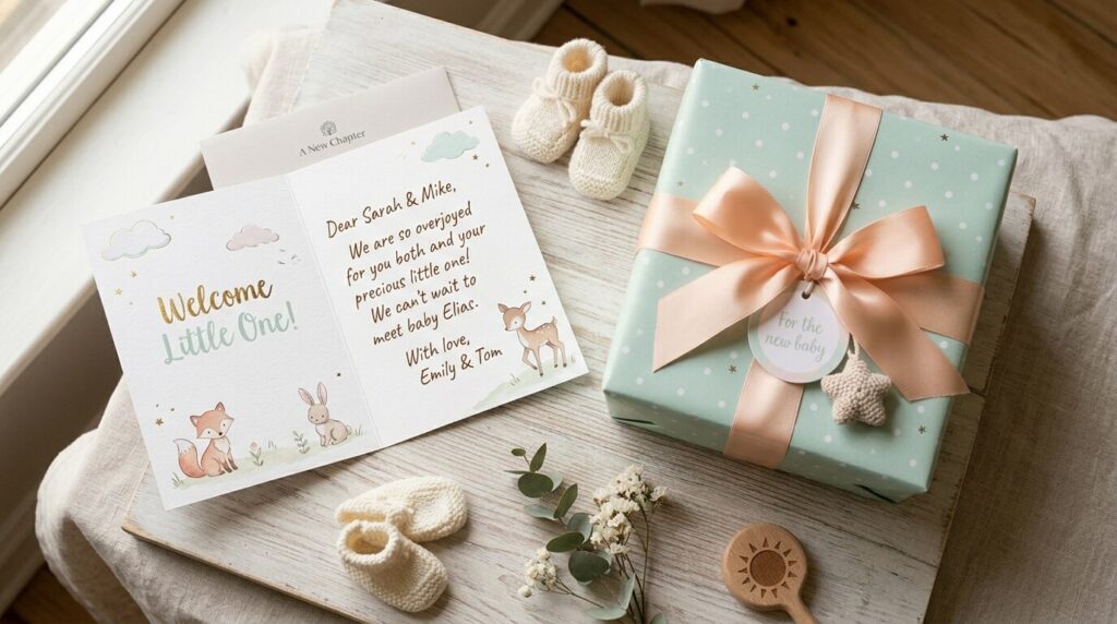 baby shower card message