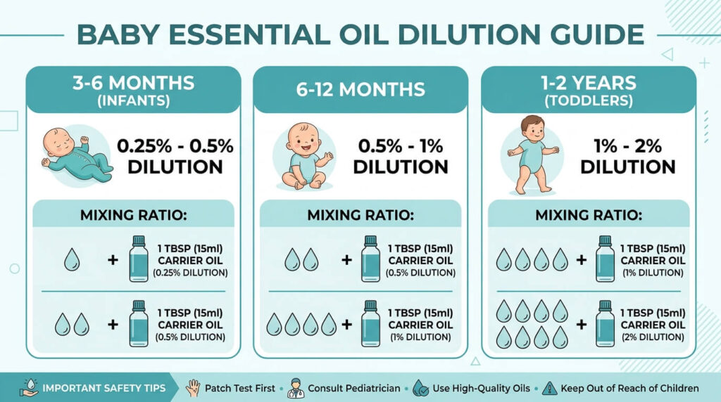 essential oil safety for infants