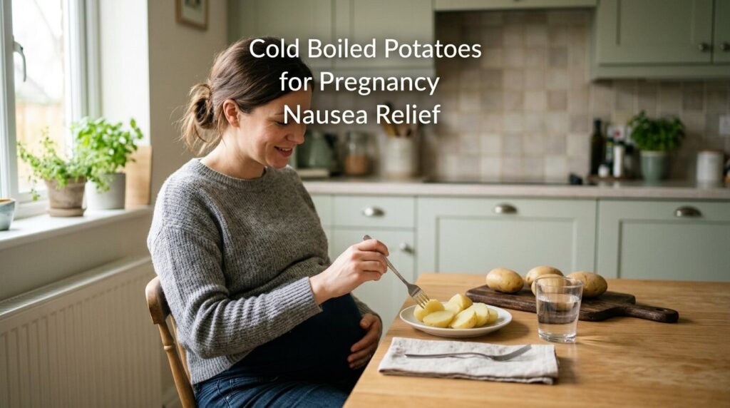 Cold Boiled Potatoes for Pregnancy Nausea Relief
