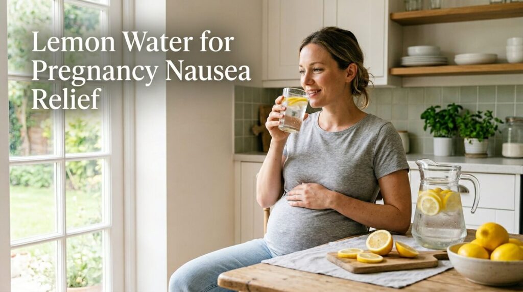Lemon and Lemon Water for Pregnancy Nausea Relief
