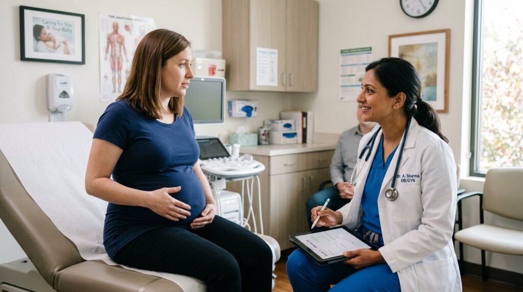 brown discharge during pregnancy
