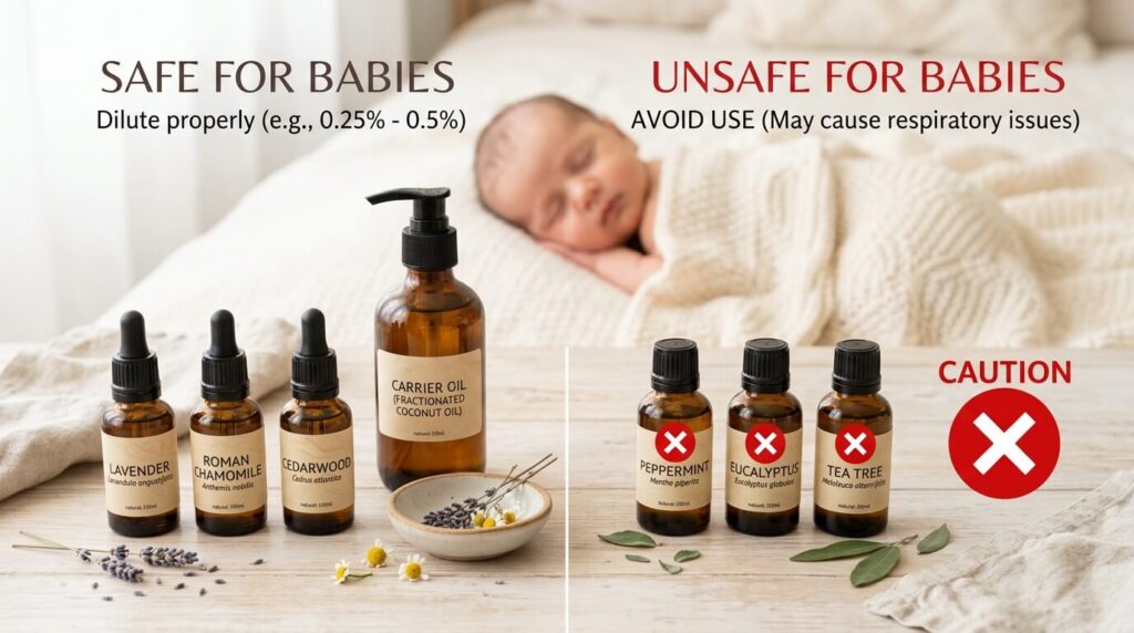 lavender oil for babies