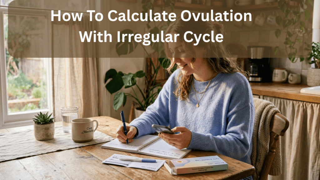 how to calculate ovulation with irregular cycle