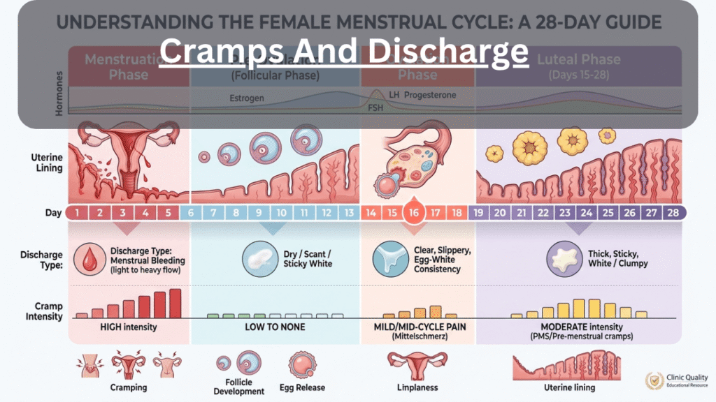 cramps and discharge