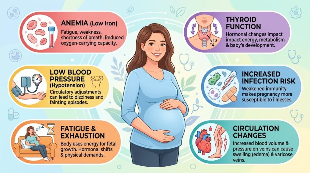 feeling cold in pregnancy